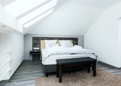 Schlafraum im Dachgeschoss