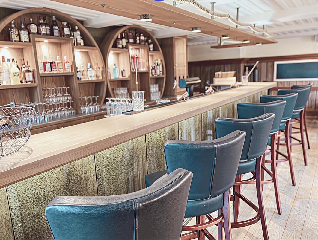 Tagesraum Rustikale Boddenklause